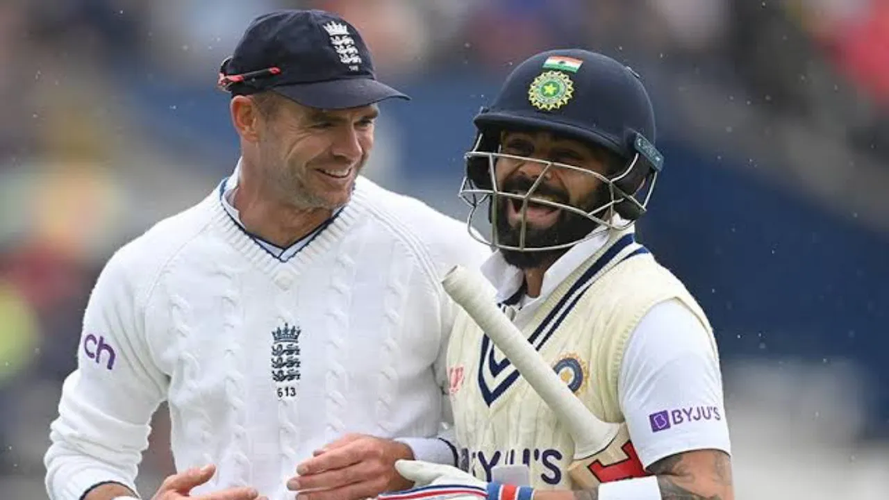 James Anderson on Virat Kohli